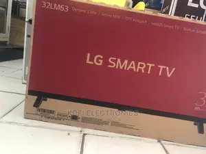 2 Pole Stand Design LG 32inch Smart Satellite TV