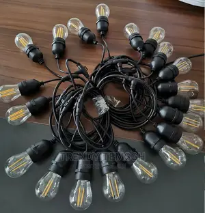 10 Meters String Light 20 Bulb Holder Waterproof