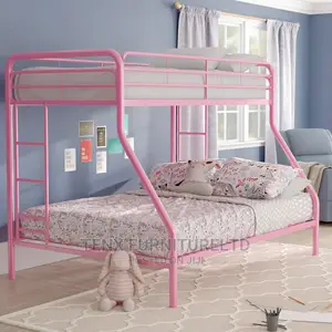 Photo - Twin Over Full Metal Standard Bunk Bed