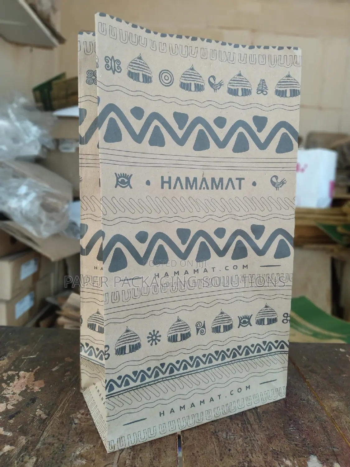 Paper Bag for Shea Butter