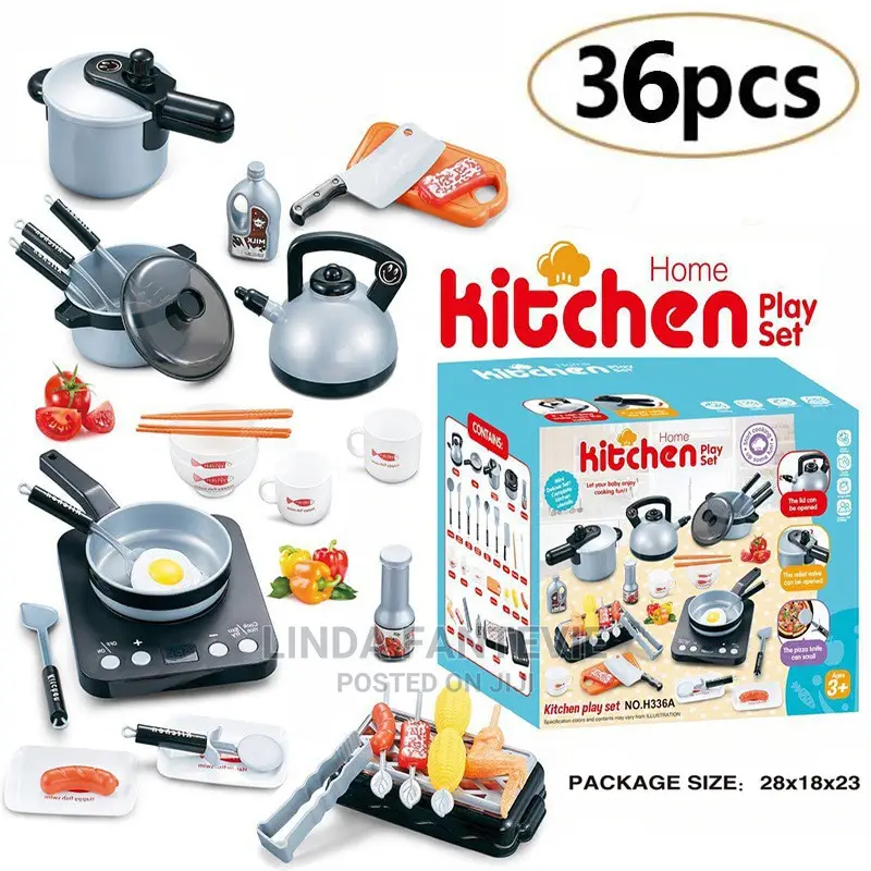 36 Pieces Kids Kitchen Set