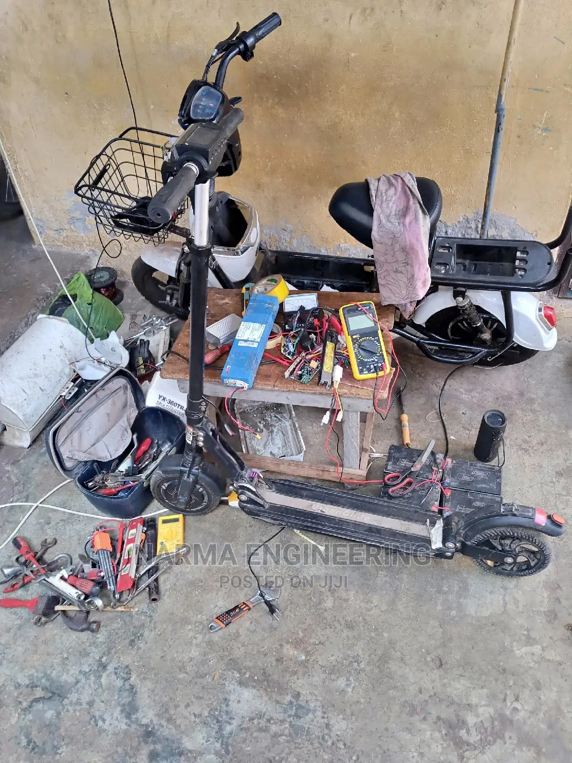 Electric Scooter and Ebike Repair and Battery Building