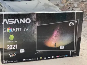 Very Durable Long Lasting Asano 65” UHD4K Smart Android Tv