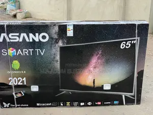 + Free Wall Mount Asano 65” UHD 4K Android T2 Led Tv
