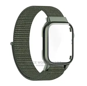 Nylon 3in1 Strap + Case for Apple Watch 7 Only (41mm 45mm)
