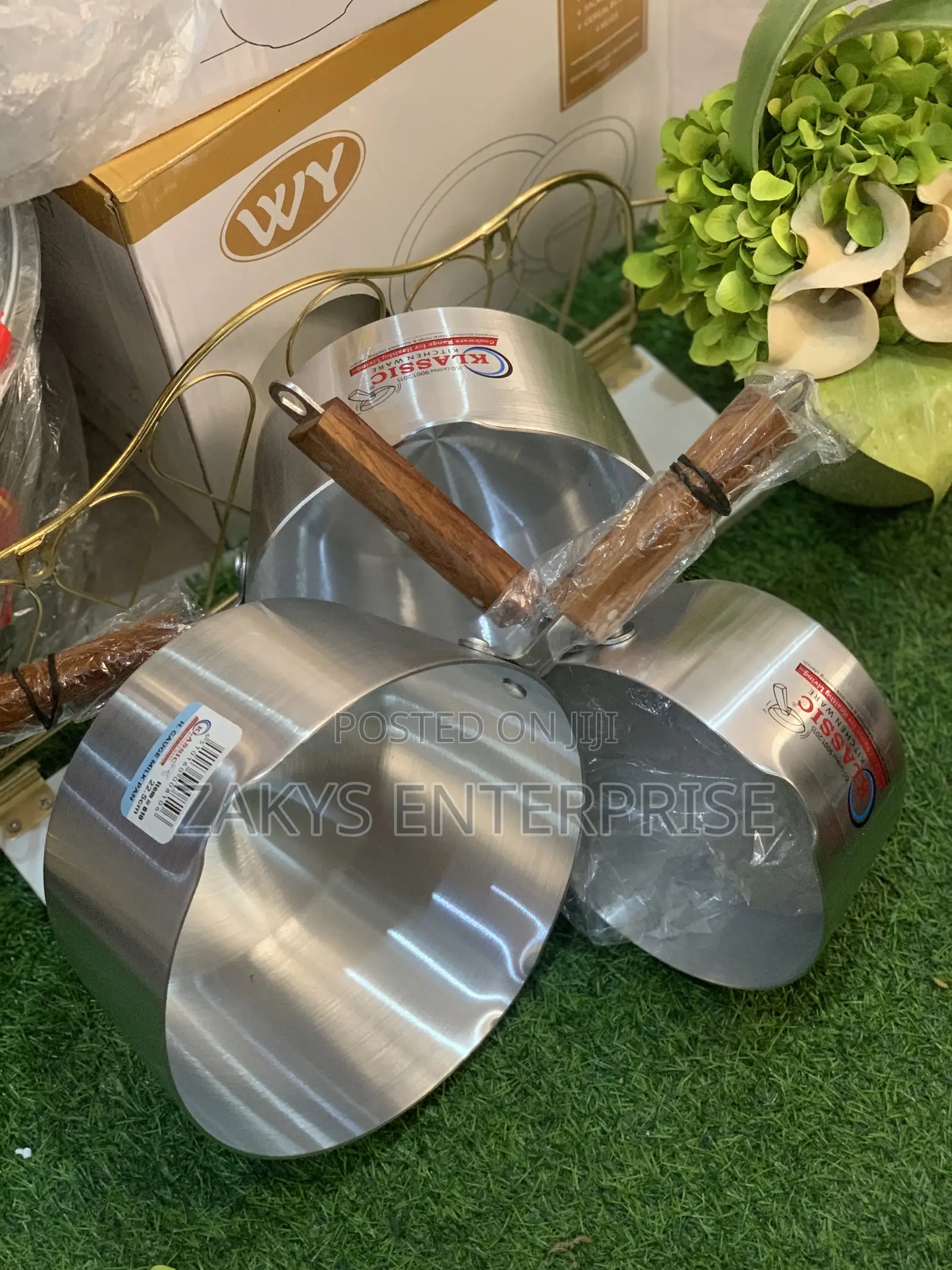 Klassic Aluminum Milk Pans (Banku Bowl)