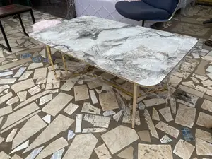 Quality Centre Table With Golden Legs. Free Delivery