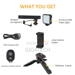 Vlogging And Live Streaming Kit