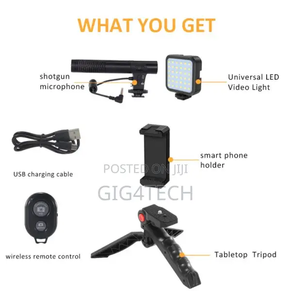 Vlogging And Live Streaming Kit