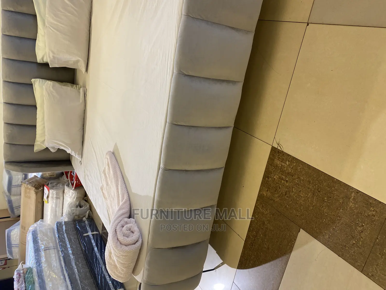 Great King Size Bed With Mattress . Free Delivery