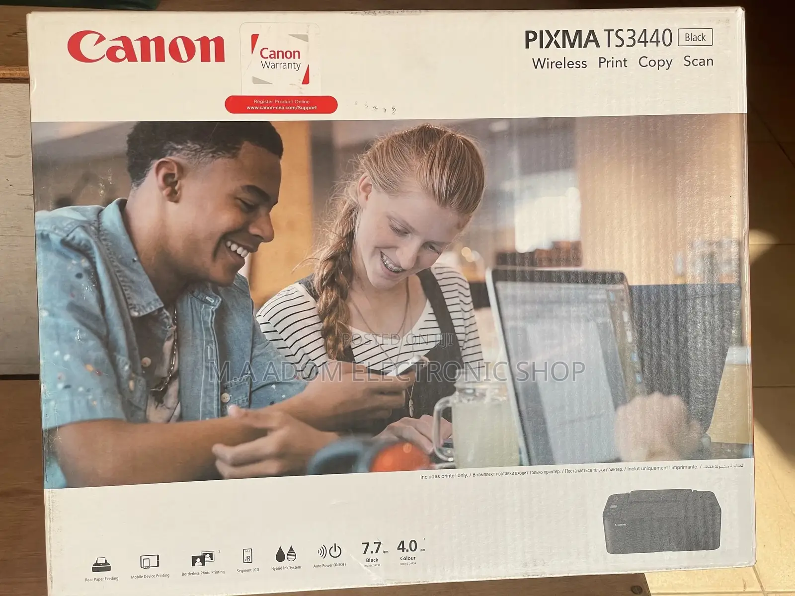 Canon Ts3440 Wireless All in 1 Pixma Printer