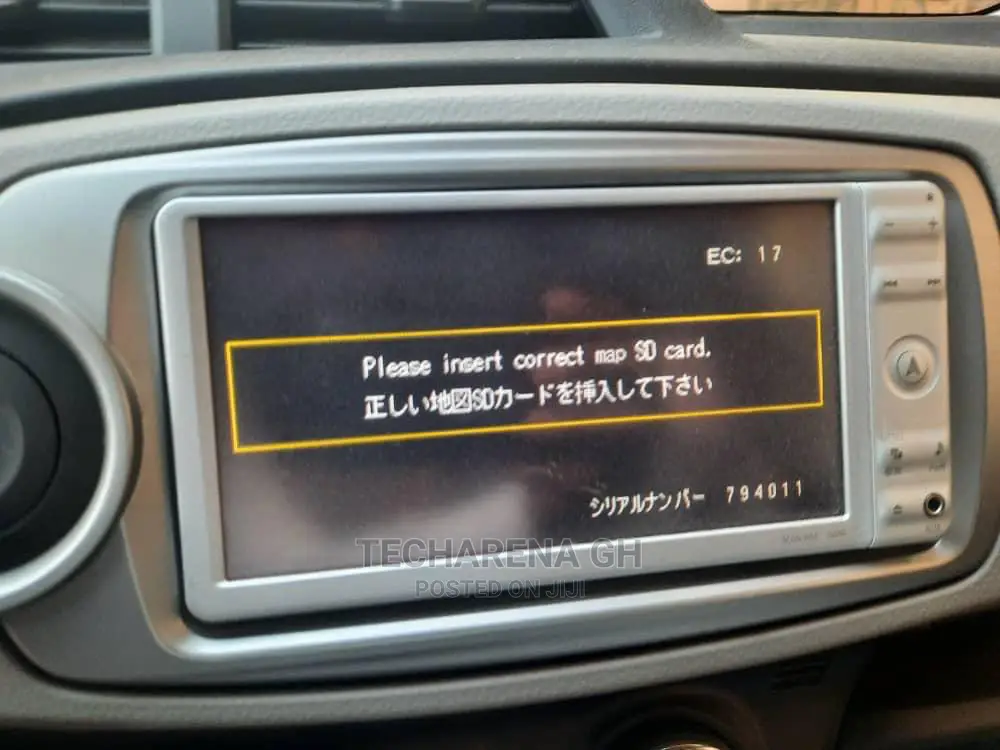 Toyota Vitz/Belta Radio Unlocking