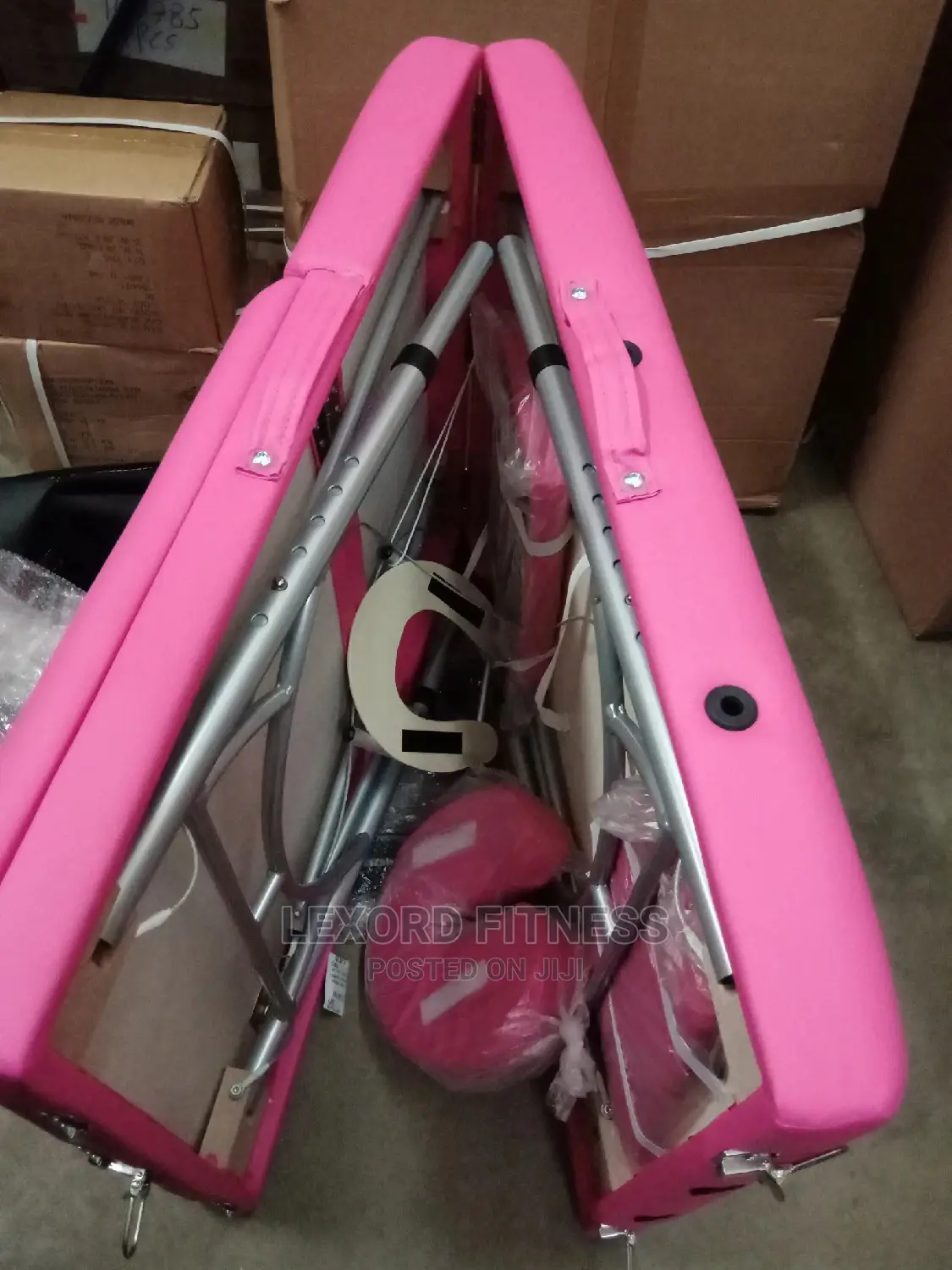 Massage Bed Metal 3steps