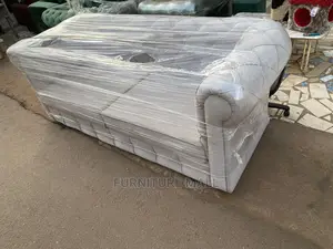 Quality 3 Seater Sofa Available in Cream Color. Free Del