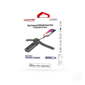 Promate Aurawatch1 UC 6700mah Power Pack for Iwatch iPhone