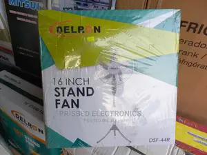 Delron 16inchs Standing Fan With Remote Control