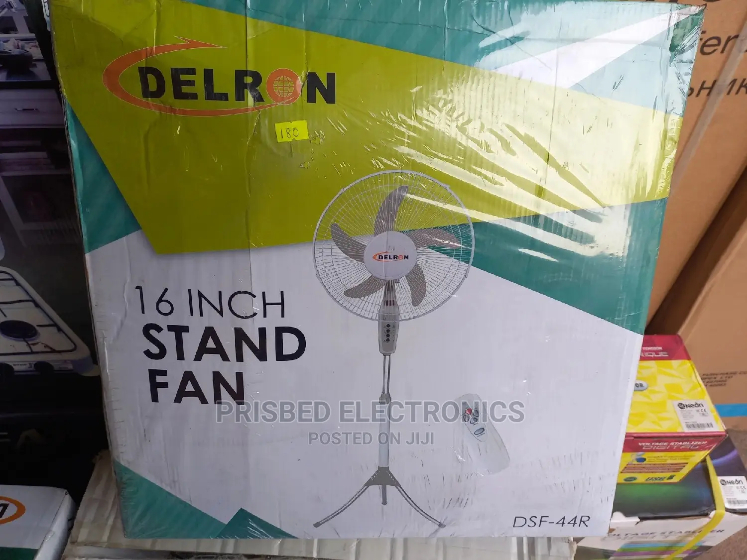 Delron 16inchs Standing Fan With Remote Control