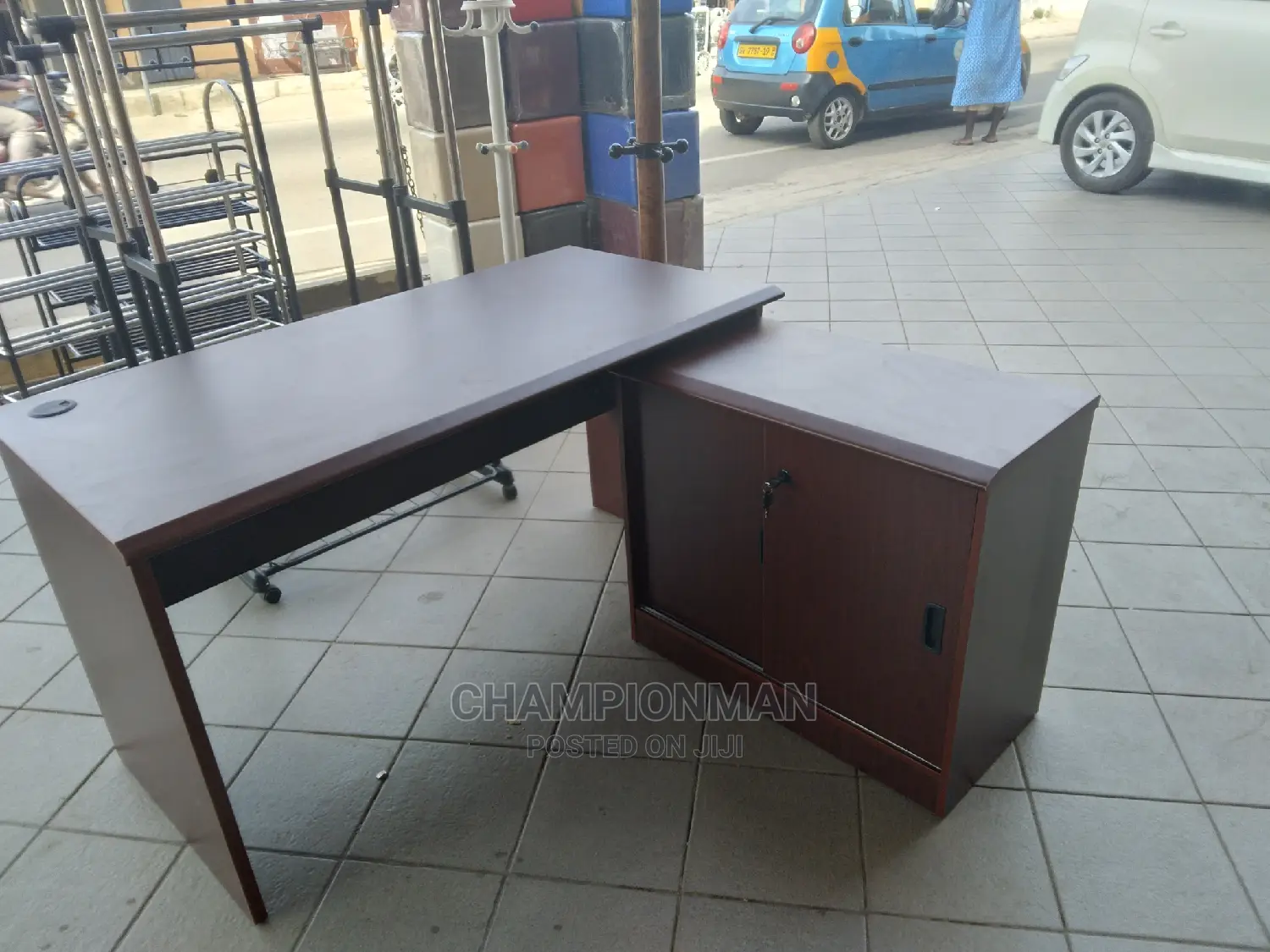 L Shape Table.