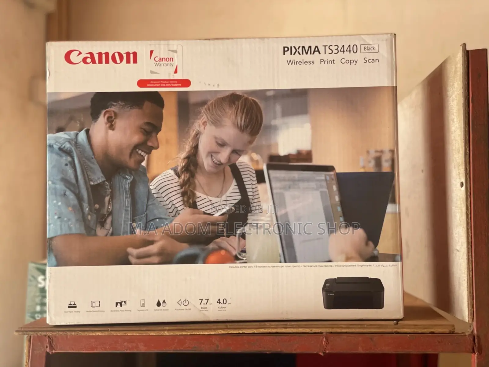 Canon PIXMA TS3440 Wi-Fi, Print, Copy, Scan, Cloud