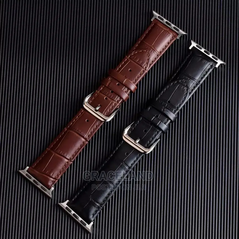 Leather Strap for Apple Watch Band 45mm/41mm 44mm 40mm