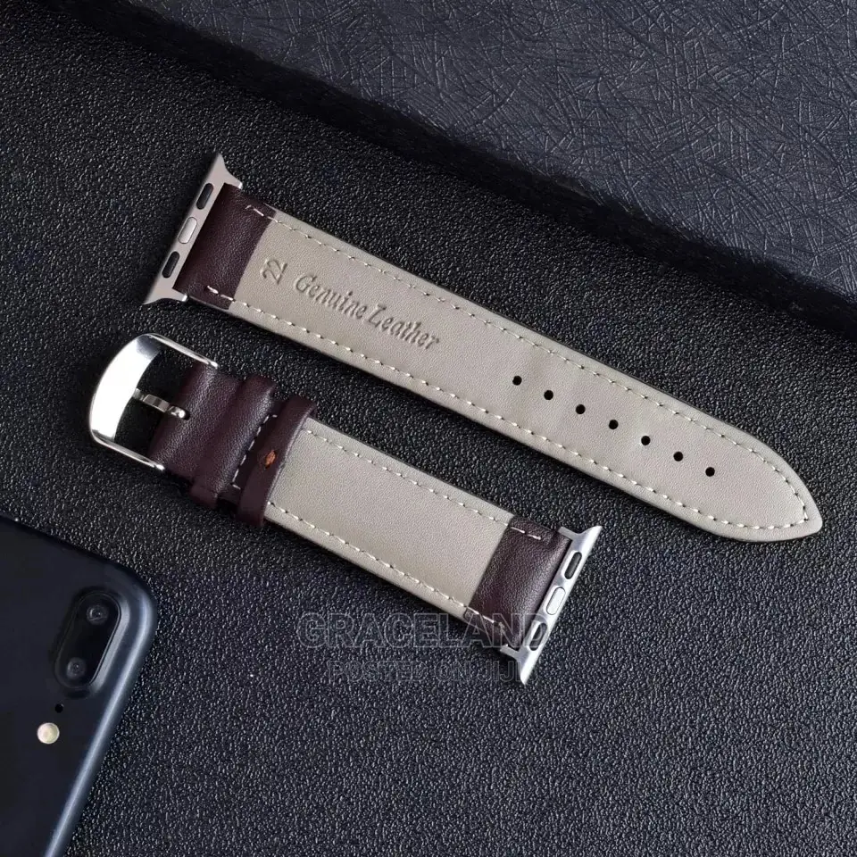 Leather Strap for Apple Watch Band 45mm/41mm 44mm 40mm