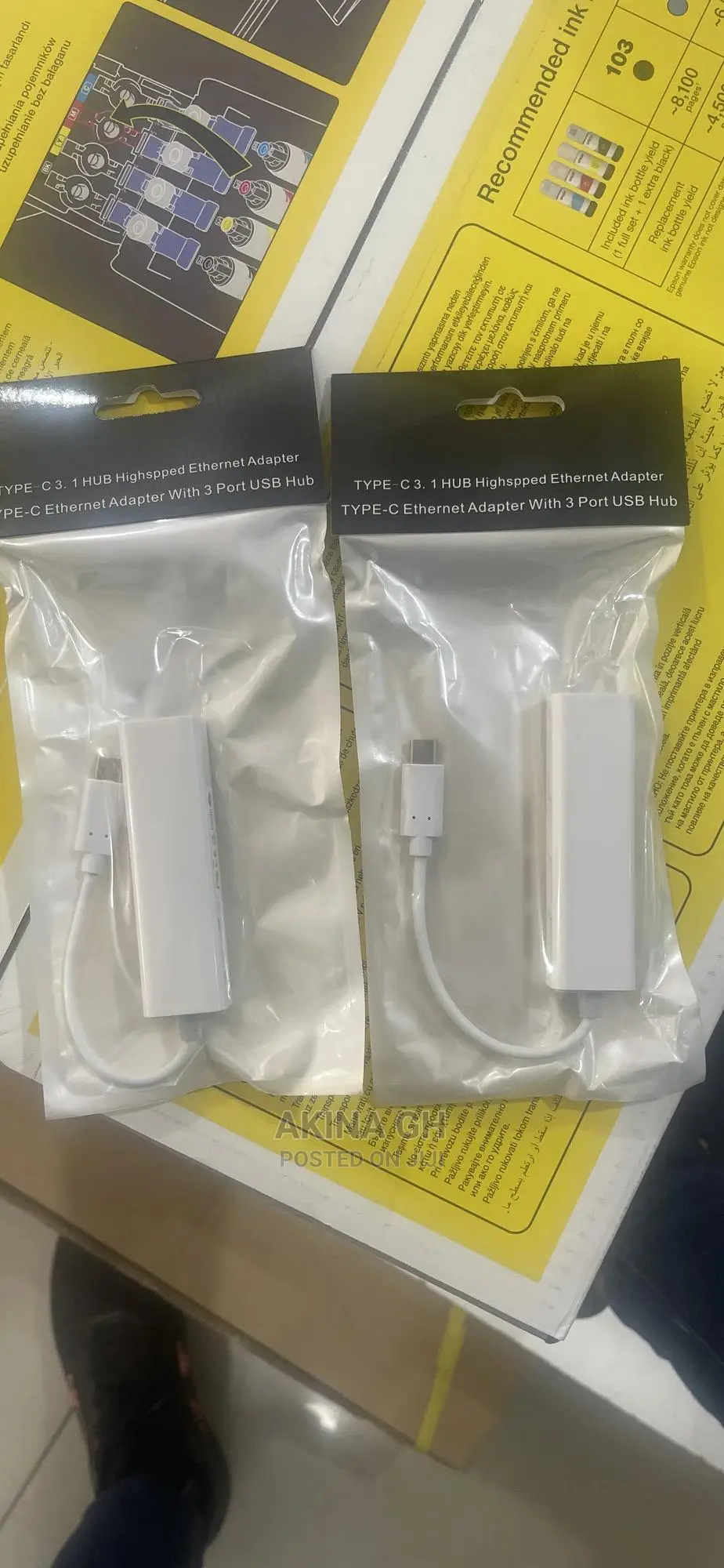 Typec 3.1hub Lan Port