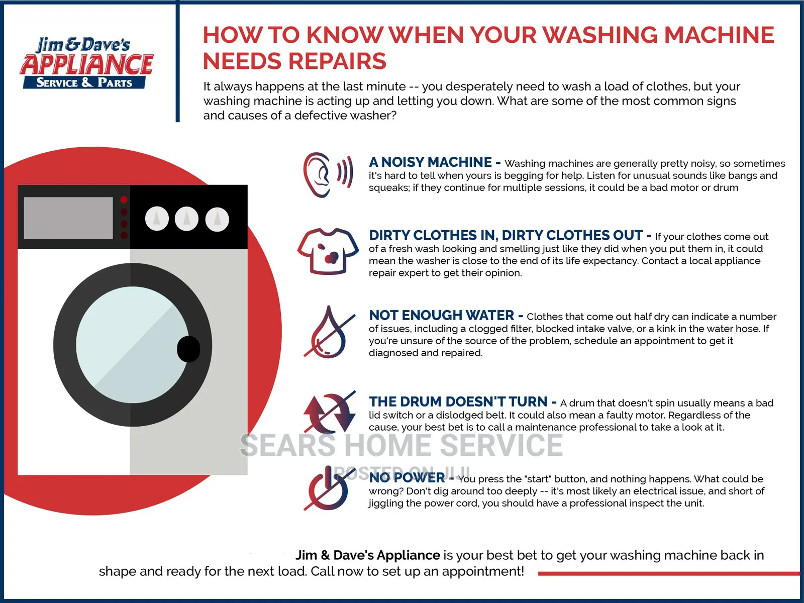 Washing Machine Repairs!
