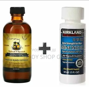 Castor Oil + Kirkland Minoxidil