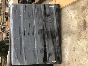 Black Double Leather Bed Frame