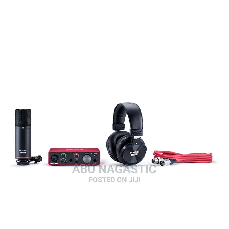 Focusrit Scarlett Solo Studio Bundle Set