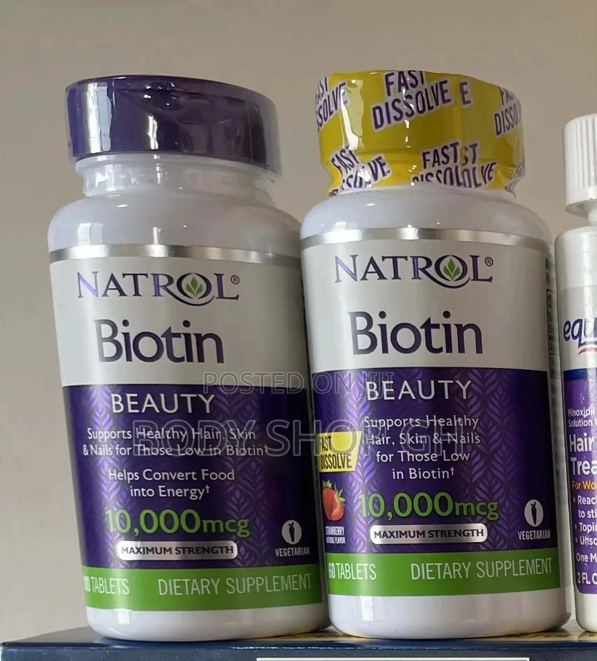 10,000 MCG Natrol Biotin (Hair,Skin Nails)