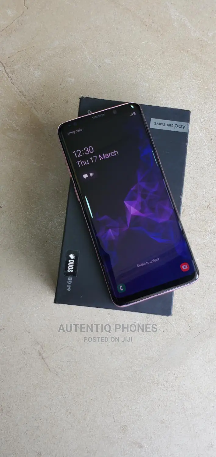 New Samsung Galaxy S9 64 GB Purple