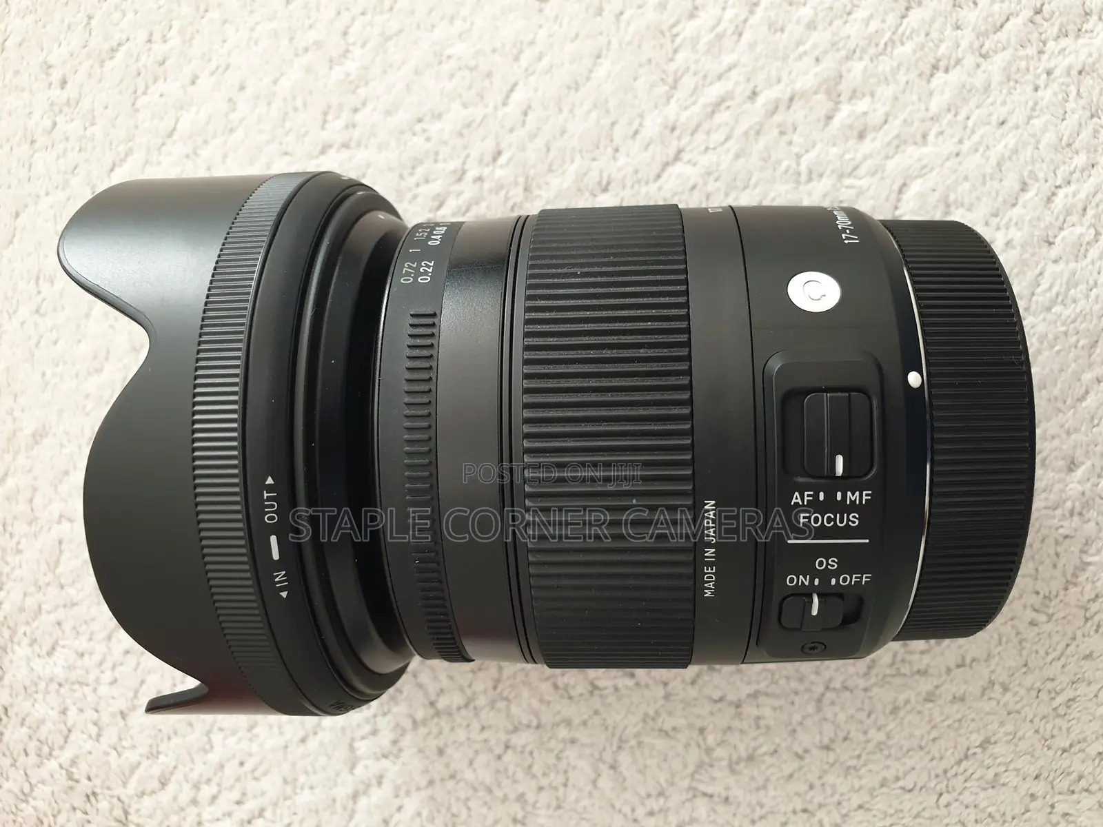 Canon Fit SIGMA 17-70mm F2.8-4 DC OS Contemporary Zoom Len