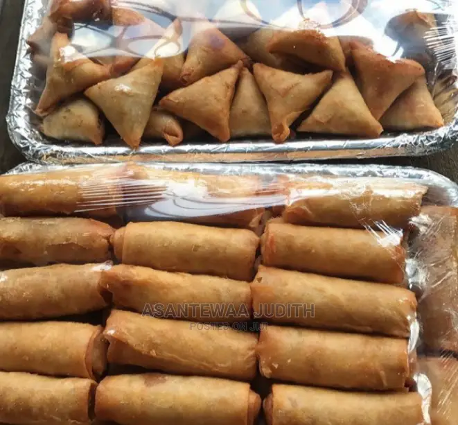 Spring Rolls and Samoas