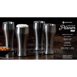 Member's Mark 4-Piece Double Walled Pilsner