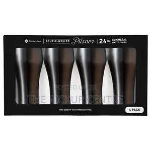 Member's Mark 4-Piece Double Walled Pilsner