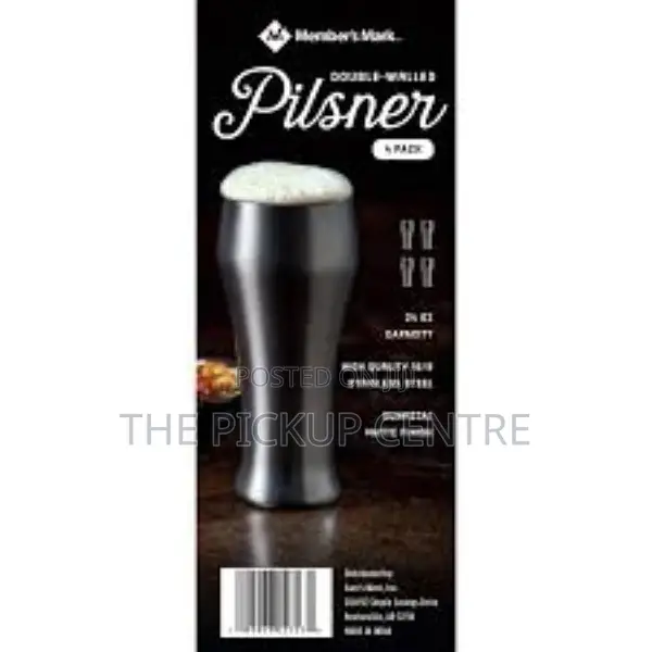 Member's Mark 4-Piece Double Walled Pilsner