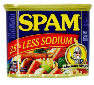 SPAM 25% Less Sodium