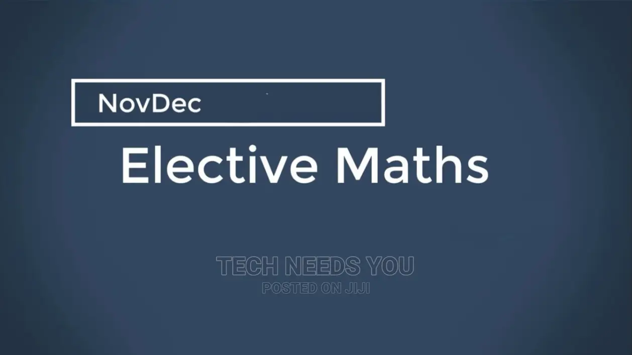 Core / Elective Mathematics Tutor