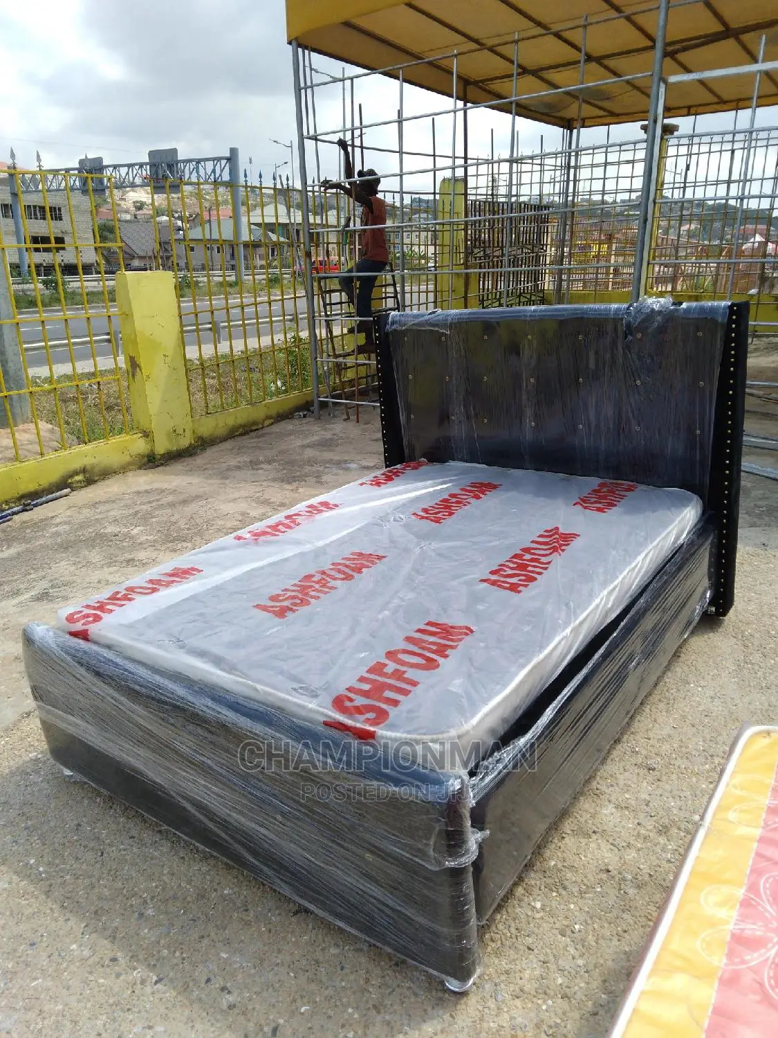 Double Bed and Mattress