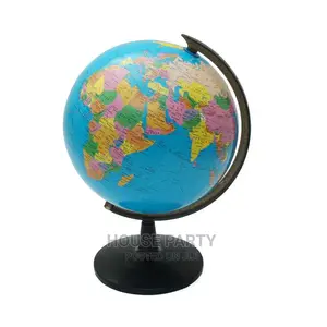 20cm Rotating PVC Globe Atlas Map