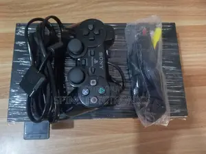 Play Station 2 (Ps2) Set Accessories With 20 Games