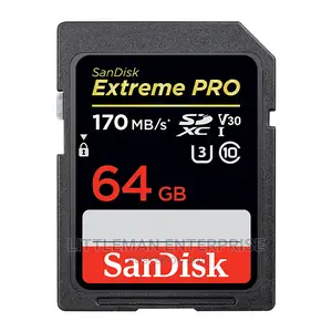 SD Card Sandisk Camera SDHC 64GB