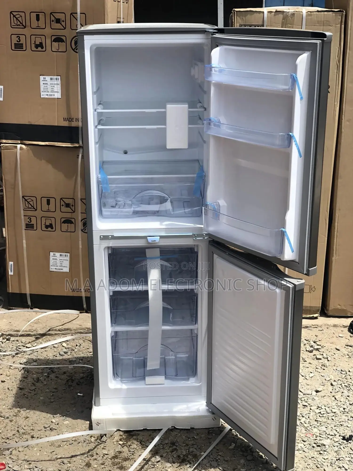 🇧🇷🇧🇷Rainbow 147 Litre Fridge With Bottom Freezer