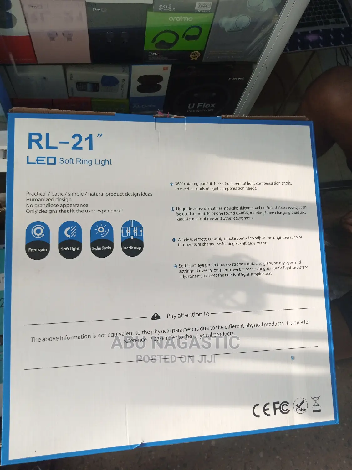 Brand New RL-21 Led Soft Ring Light