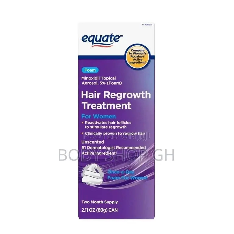 Equate Minoxidil Foam 4 Women (Hairloss Treatment)
