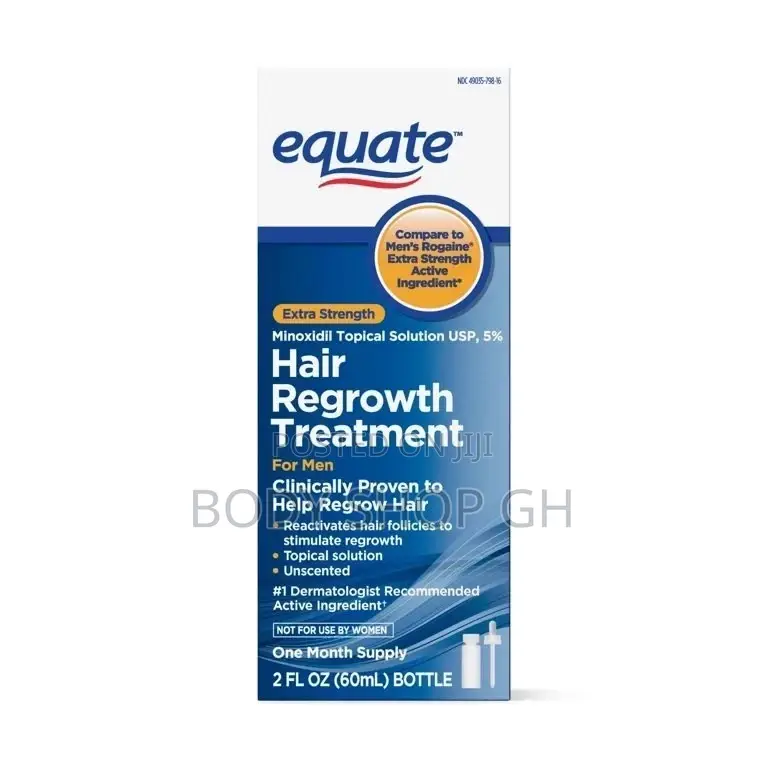Equate 5% Minoxidil Solution for Men( for Hair Growth)