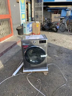 Gray Color LG 7KG 2in1(WASH DRY) Front Load Washing Machin