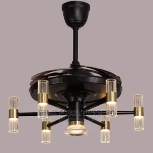 Crystal Chandelier Ceiling Fan (Plus One)