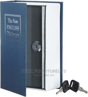 Book Safe- Key Lock